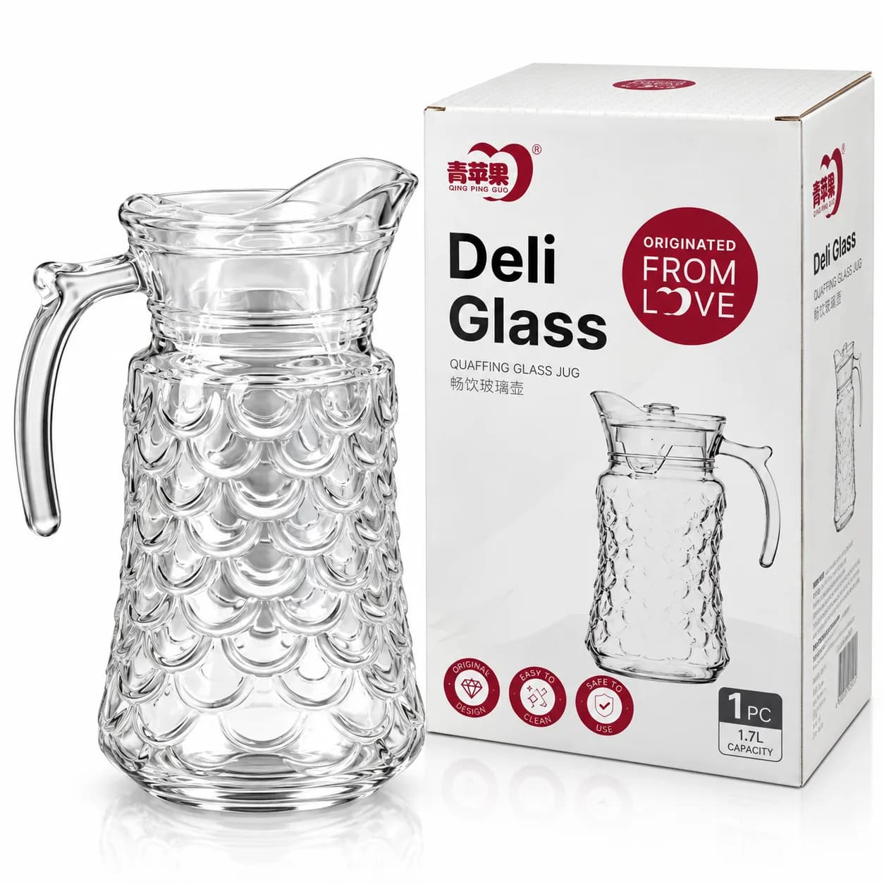 GLASS JUG YZH34