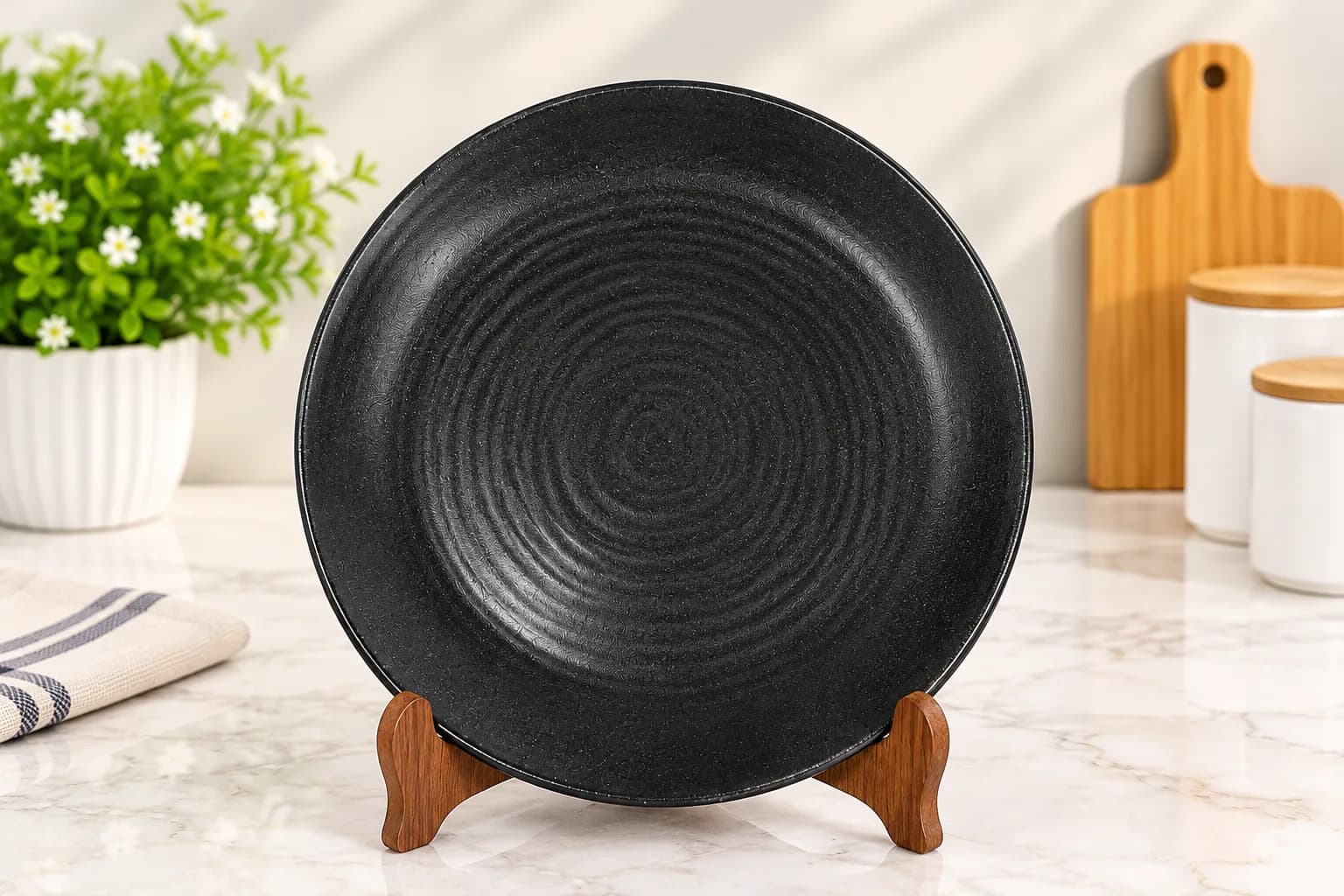 PLATE MAT BLACK
