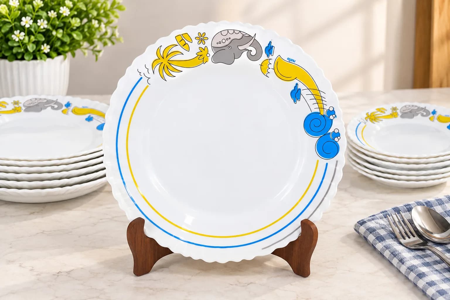 NOLTA OPAL DIN/PLATE DECO