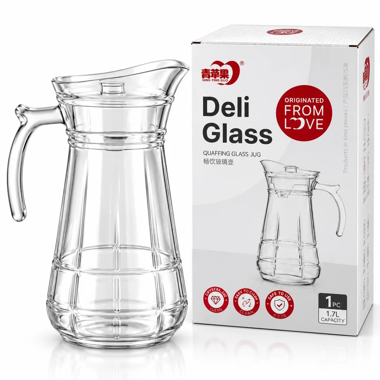 GLASS JUG YZH36