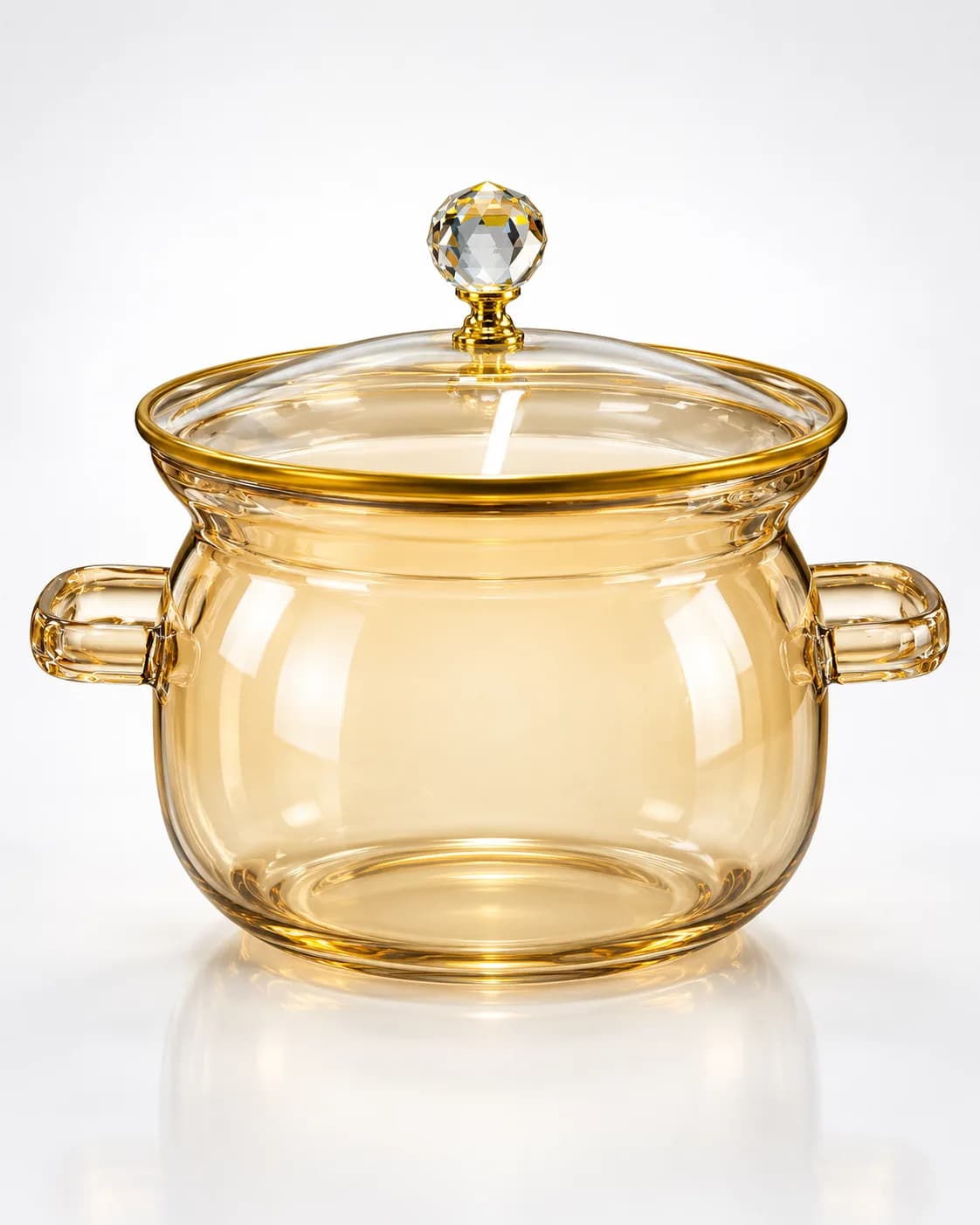Glass Bowl with Lid SMBP122-A