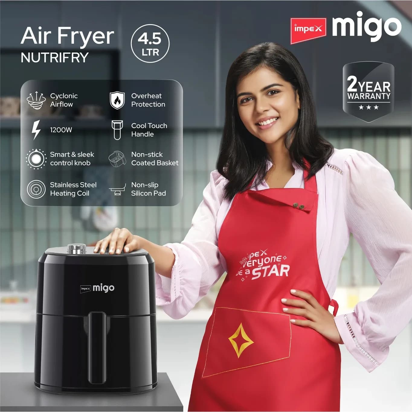 IMPEX MIGO AIR FRYER