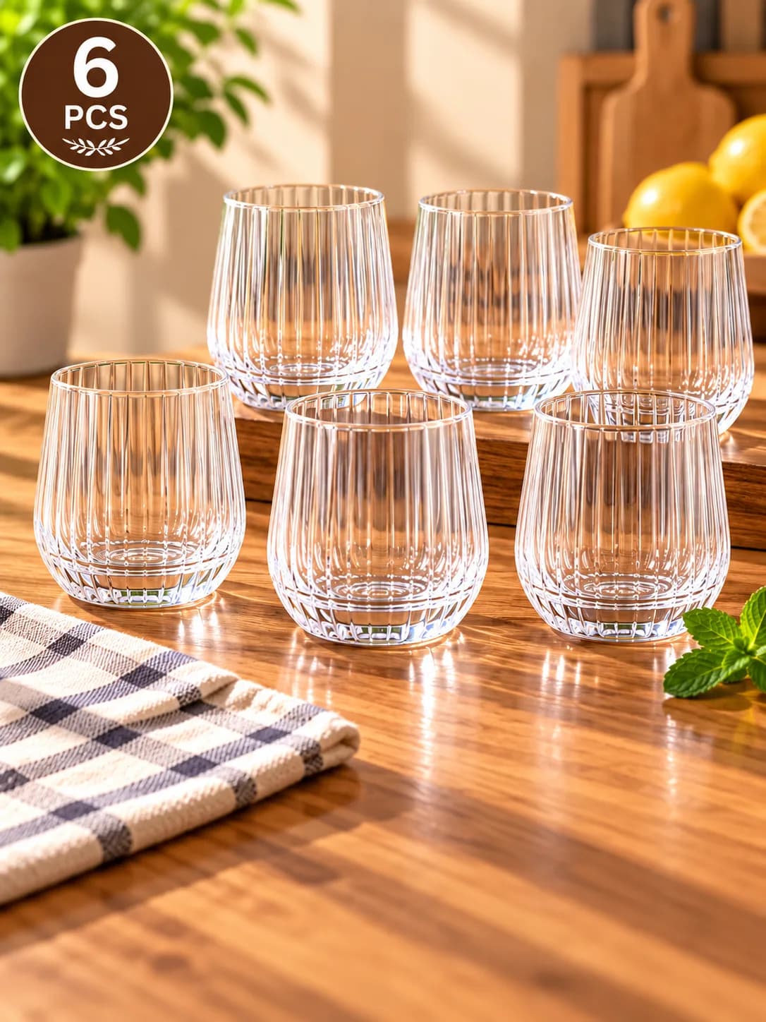 ES8035A SODA LIME GLASS 6 PCS